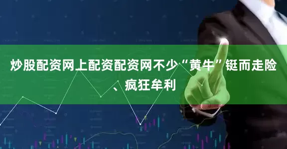 炒股配资网上配资配资网不少“黄牛”铤而走险、疯狂牟利