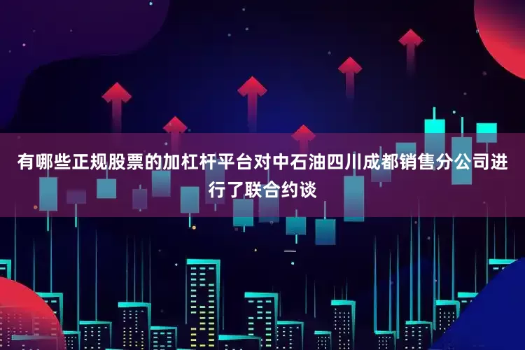 有哪些正规股票的加杠杆平台对中石油四川成都销售分公司进行了联合约谈